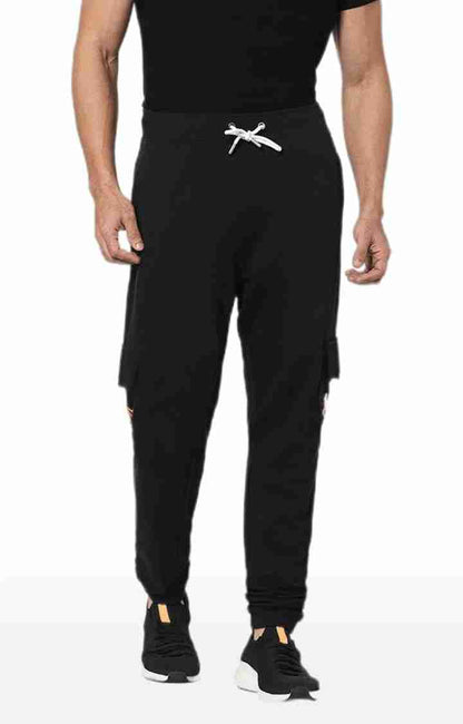 Naruto - Black Printed Regular Fit Trousers