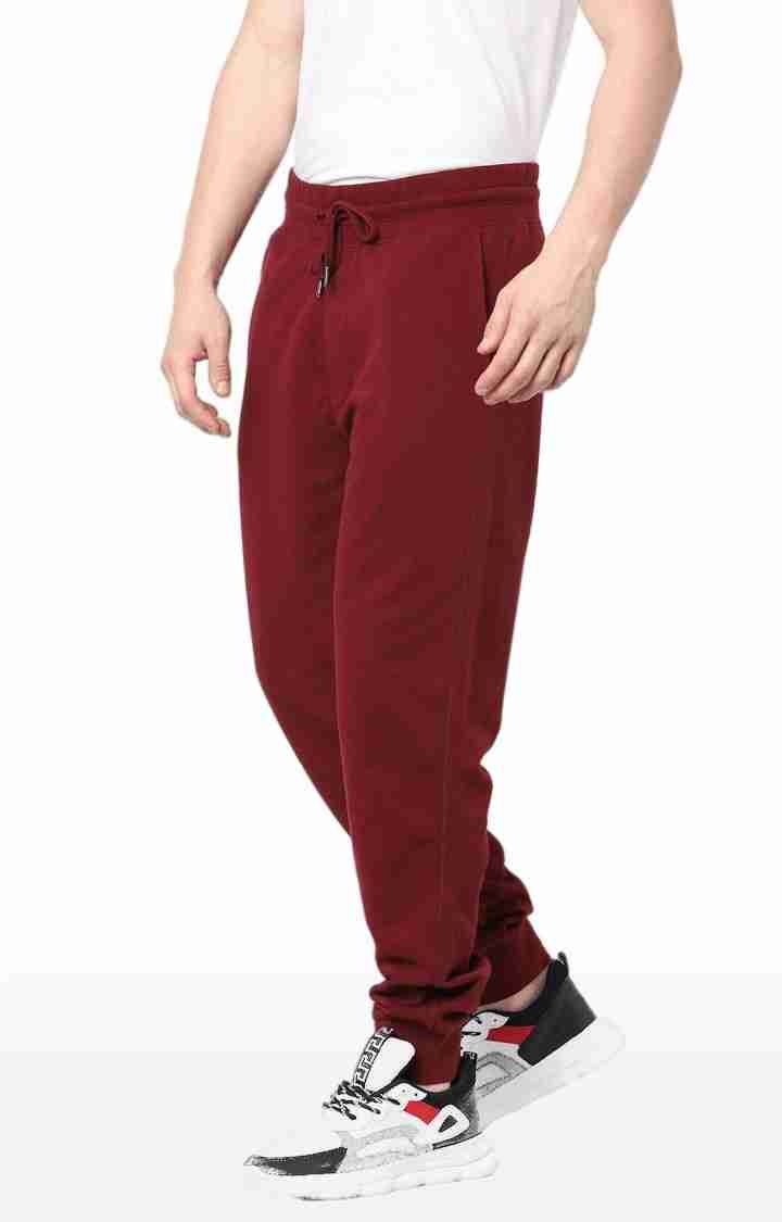 Burgundy Skinny Fit Joggers