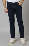 Celio* Cotton-Blend Slim Fit Black Jean