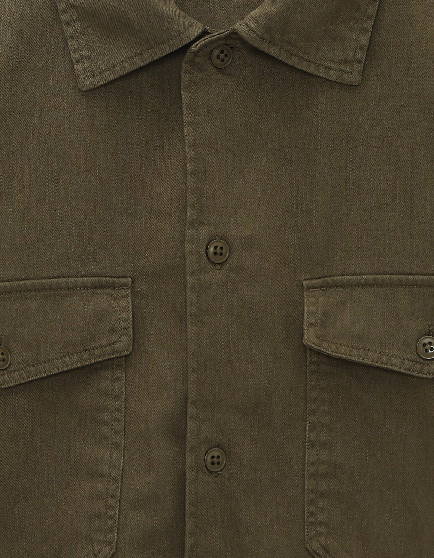 Celio Regular Fit Spread Collar 100% Cotton Shirt - Khaki