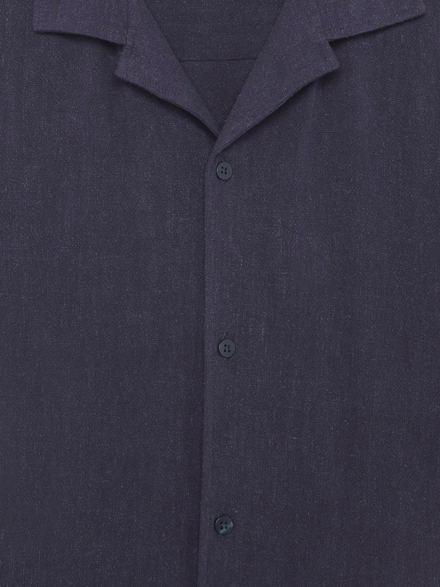 Celio Solid Relaxed Fit Viscose Blend Blue Shirts