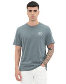 Boxy Fit 100% Cotton Printed Crew Neck T-Shirts