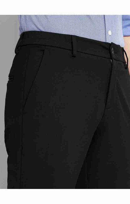 Black Slim Fit Trousers