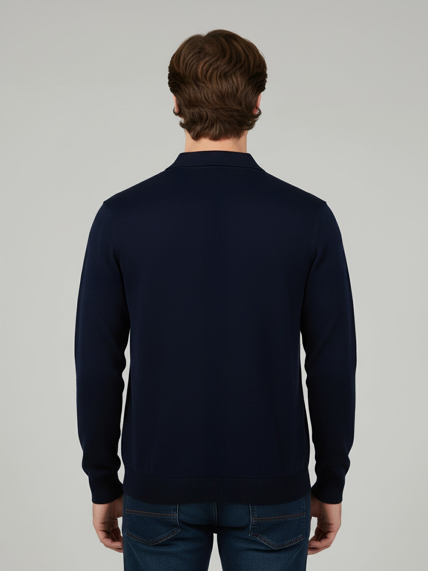 Celio* Men Navy Blue Striped Regular Fit Cotton T-Shirts