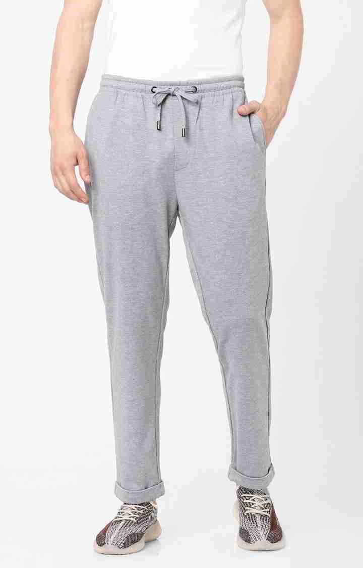 Grey Regular Fit TrackPant