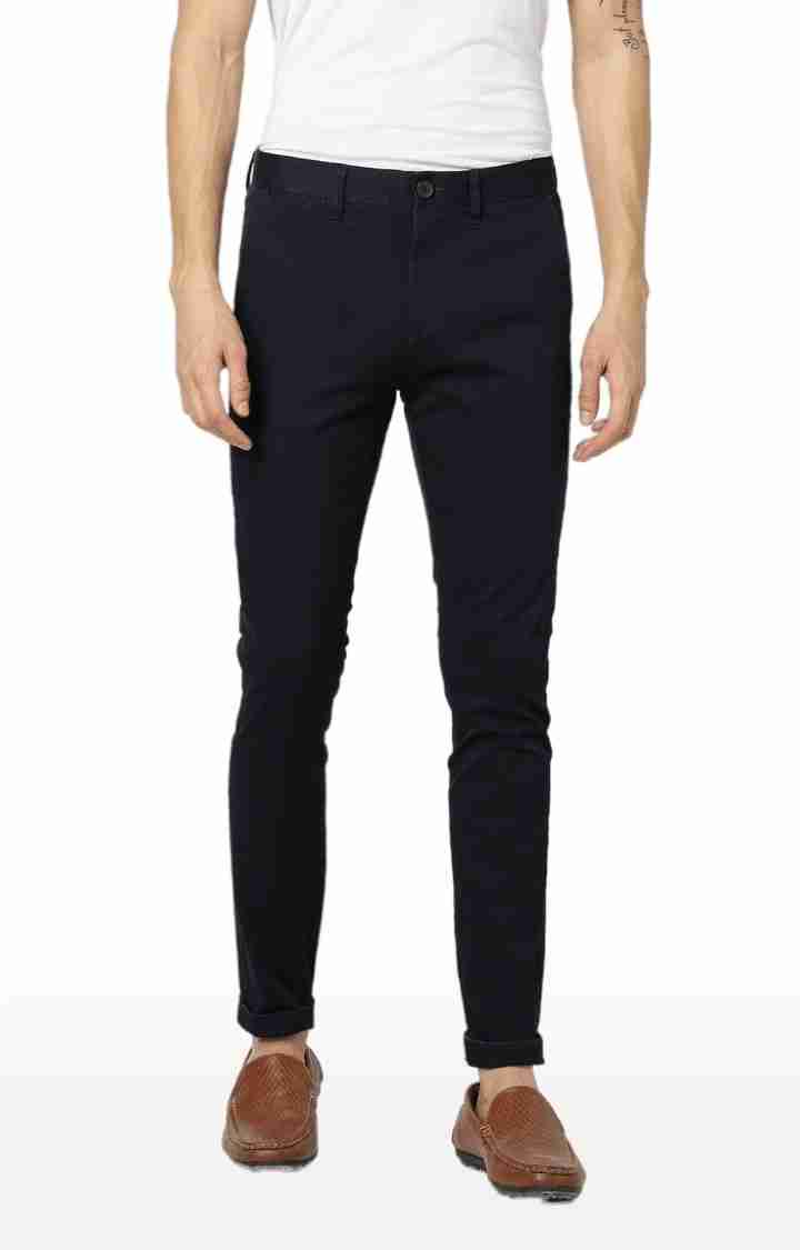 Blue Skinny Fit Trousers