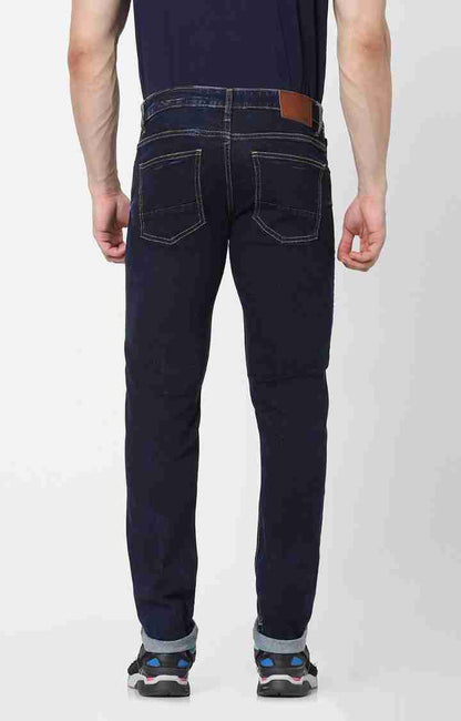 Navy Blue Slim Fit Jeans