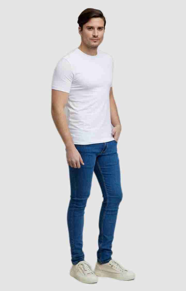 Blue Skinny Fit Jeans