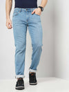 Celio* Cotton Straight Fit Light Blue Jean