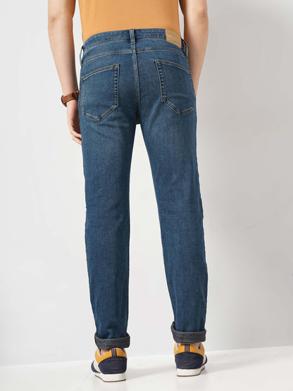 Blue Straight Fit Jeans