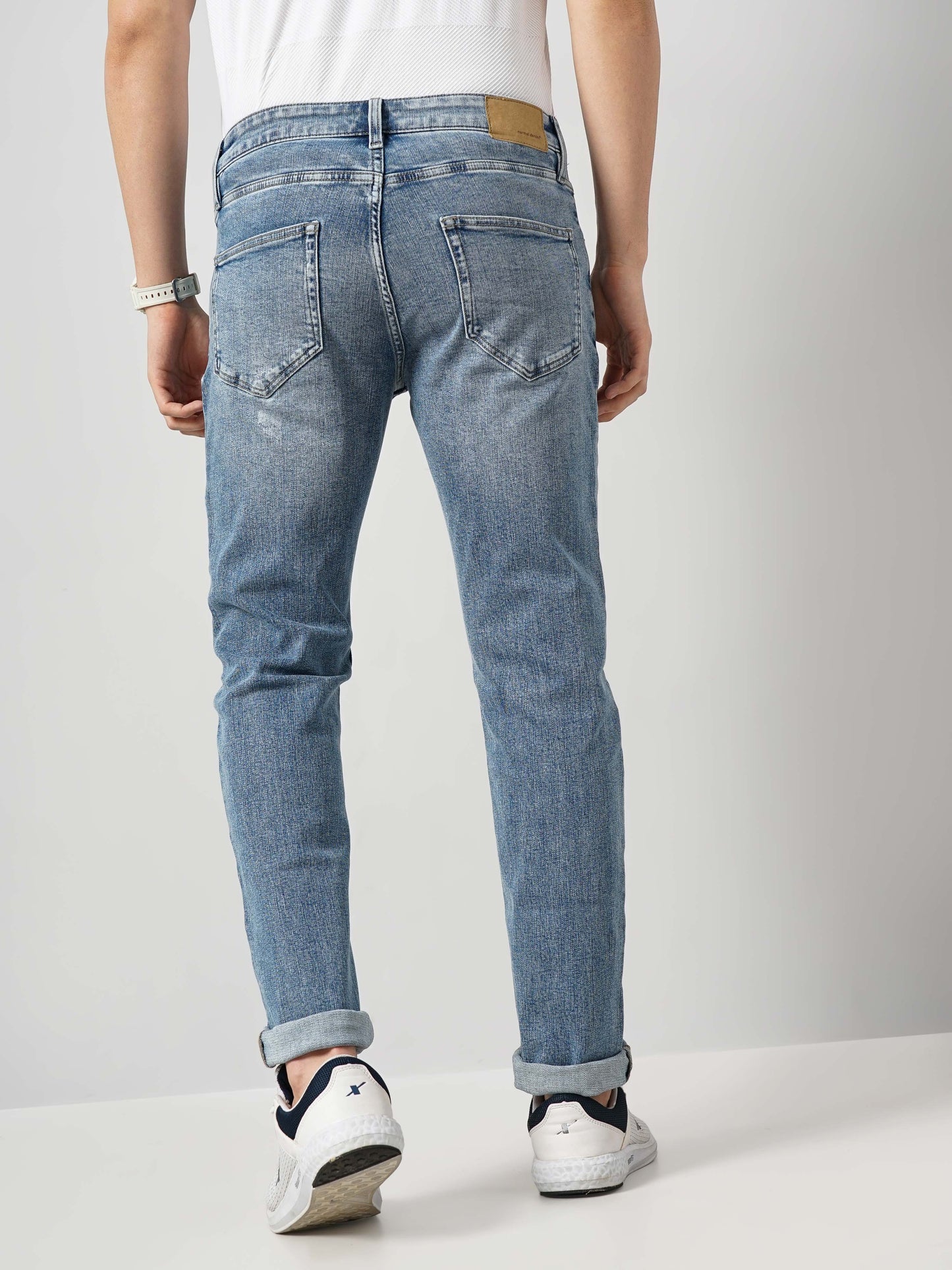 Blue Straight Fit Jeans