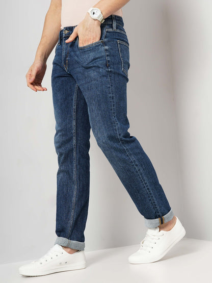 Blue Straight Fit Jeans