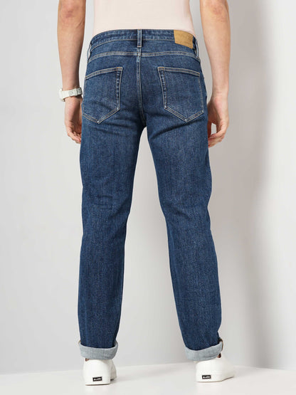 Blue Straight Fit Jeans