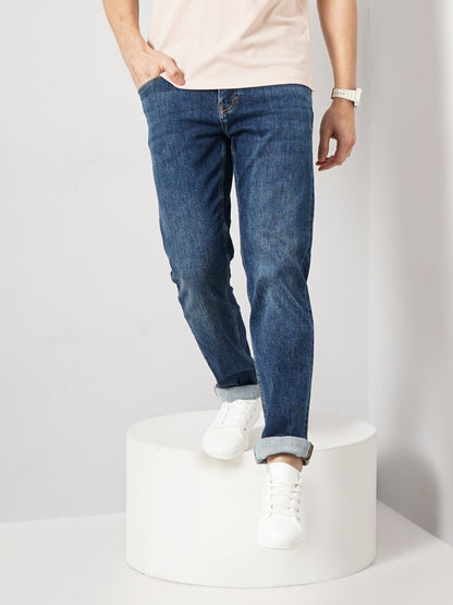 Blue Straight Fit Jeans