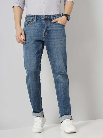 Blue Straight Fit Jeans