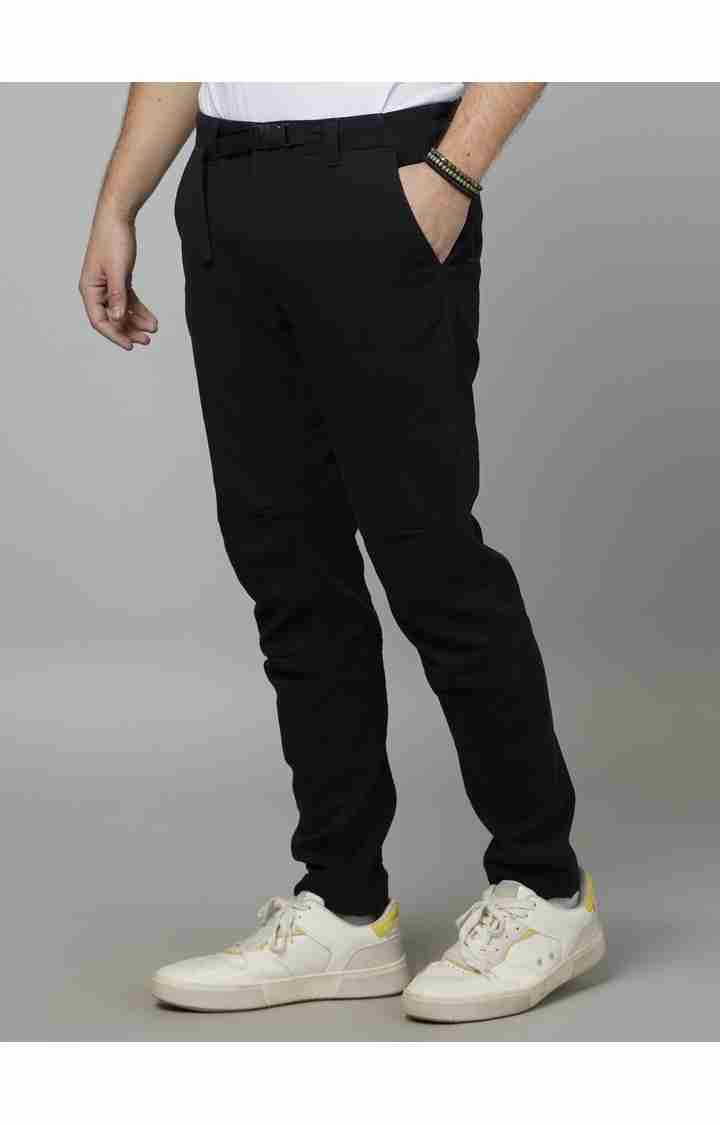 Black Slim Fit Trousers