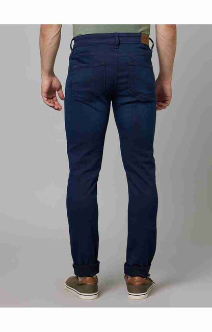 Navy Blue Slim Fit Jeans