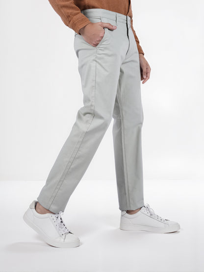 Celio* Cotton Slim Fit Green Chino