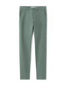 Celio*Men Solid Slim Fit Cotton Chino Trouser-Medium Green
