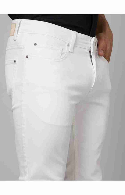 White Slim Fit Jeans