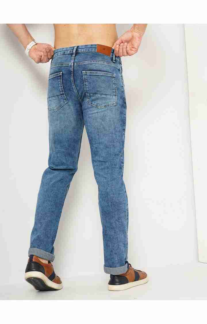 Blue Straight Fit Jeans