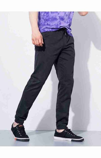 Black Slim Fit Trousers