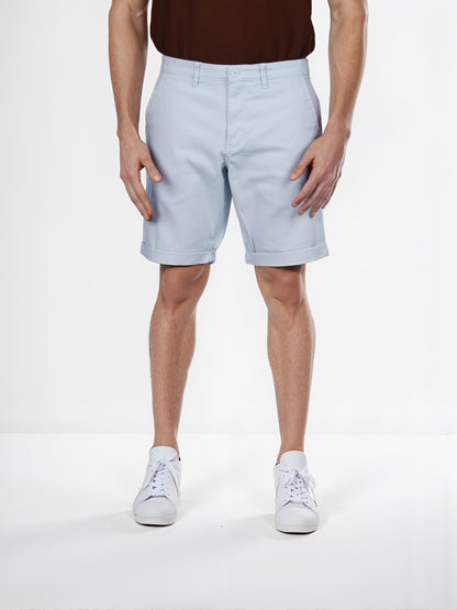 Celio* Cotton Regular Fit Blue Bermuda