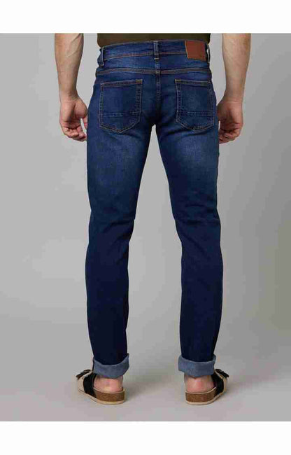 Navy Blue Slim Fit Jeans