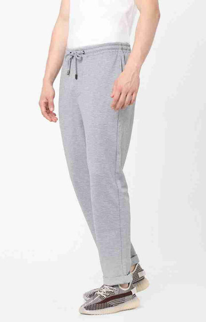 Grey Regular Fit TrackPant