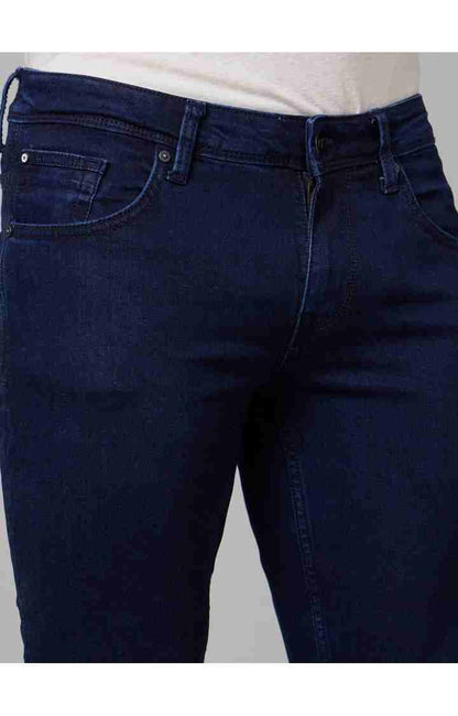 Navy Blue Skinny Fit Jeans