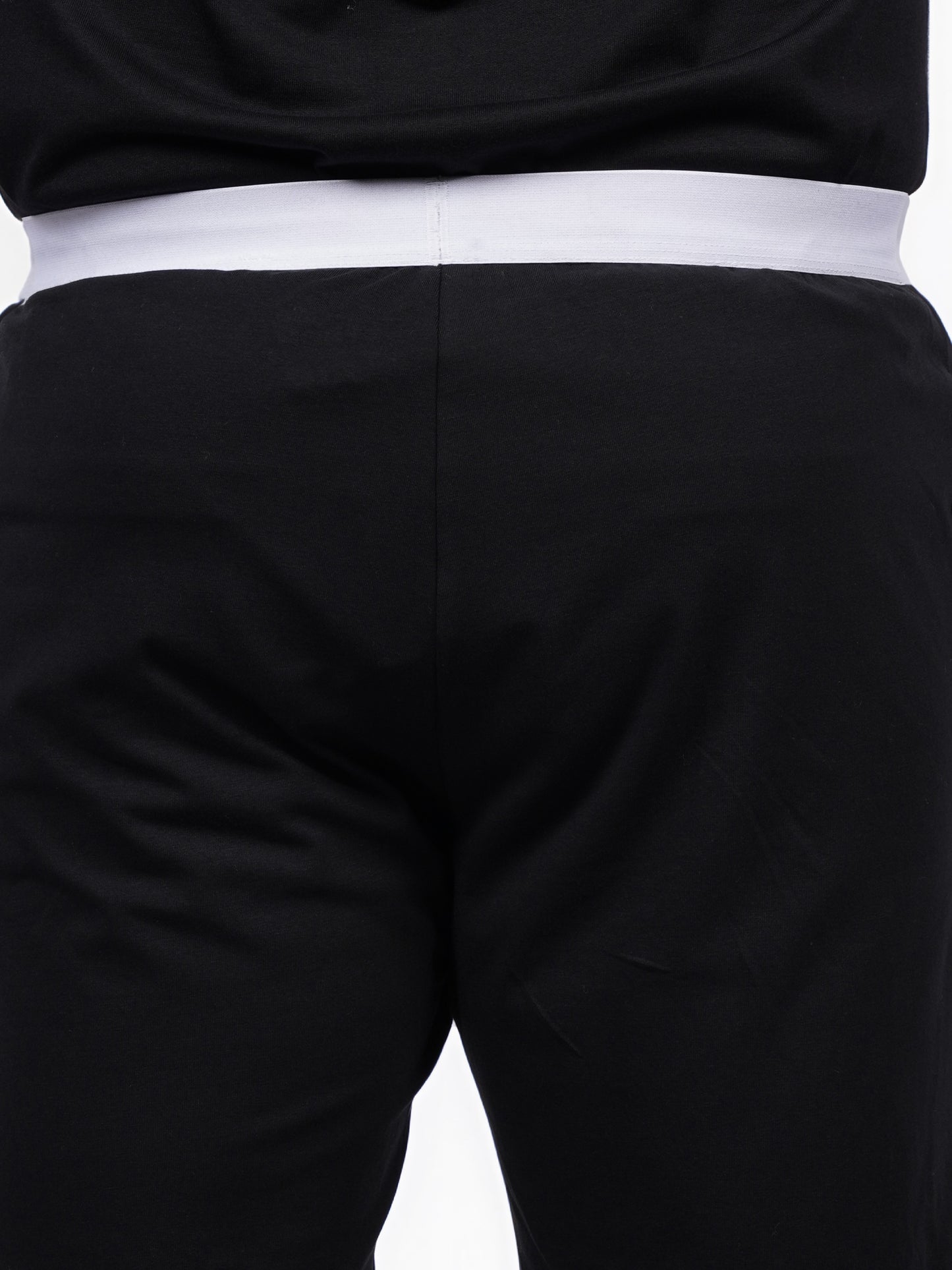 Celio* Men Black Solid Regular Fit Cotton Tyson Shorts