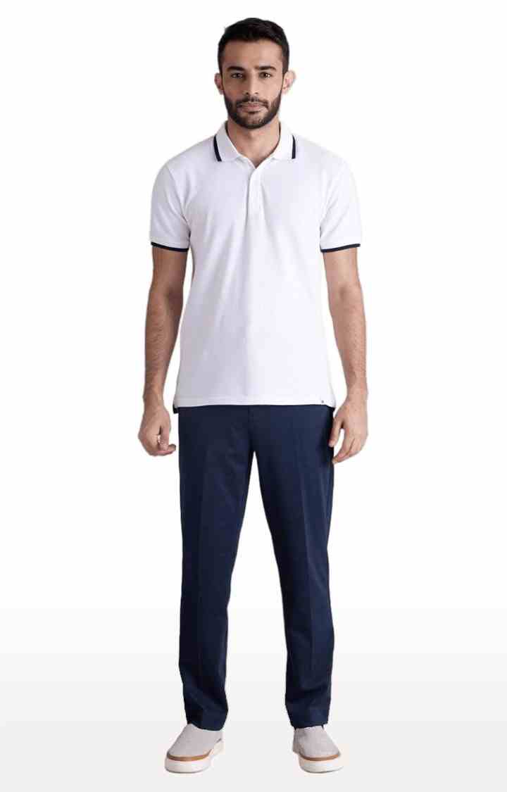 Blue Slim Fit TrackPant