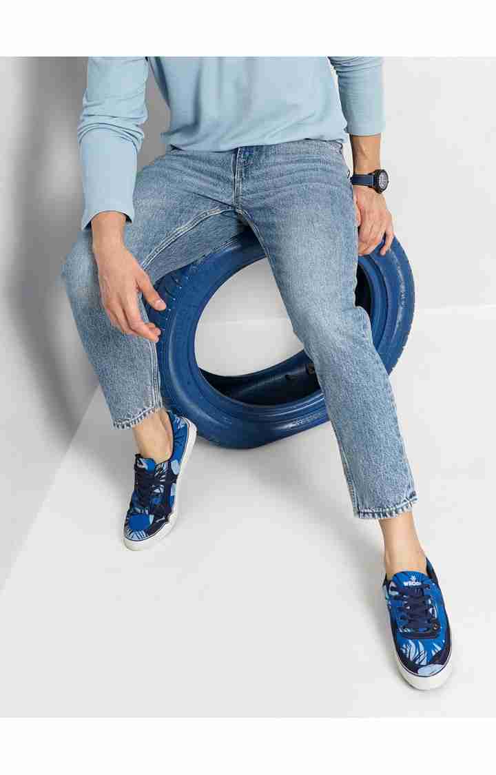 Blue Relaxed Fit Jeans