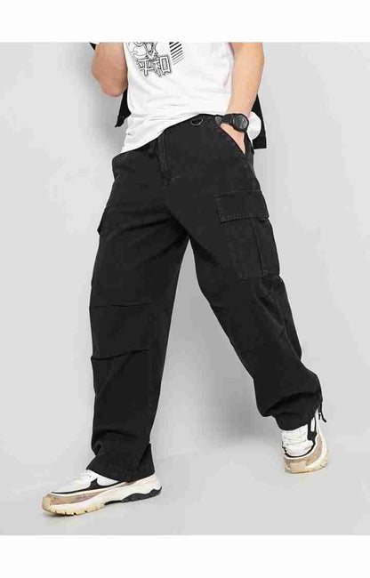 Black Straight Fit Jeans