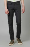 Celio* Cotton-Blend Slim Fit Black Jean