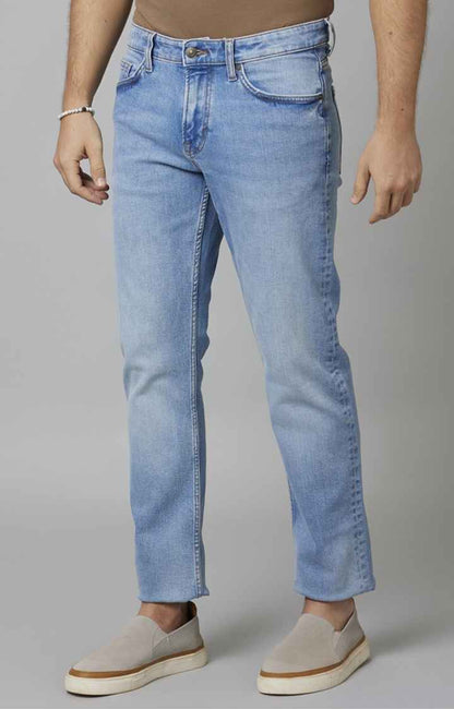 Blue Straight Fit Jeans