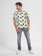 Celio* Pokemon Men Multi Printed Regular Fit Cotton Shirt