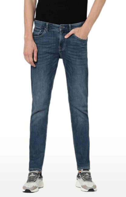 Navy Blue Slim Fit Jeans