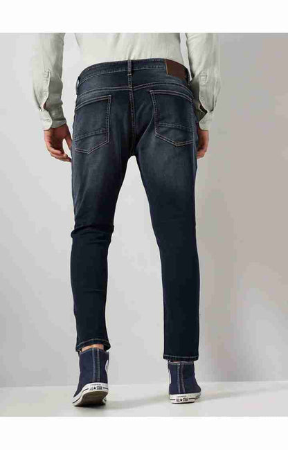 Blue Skinny Ankle Length Jeans