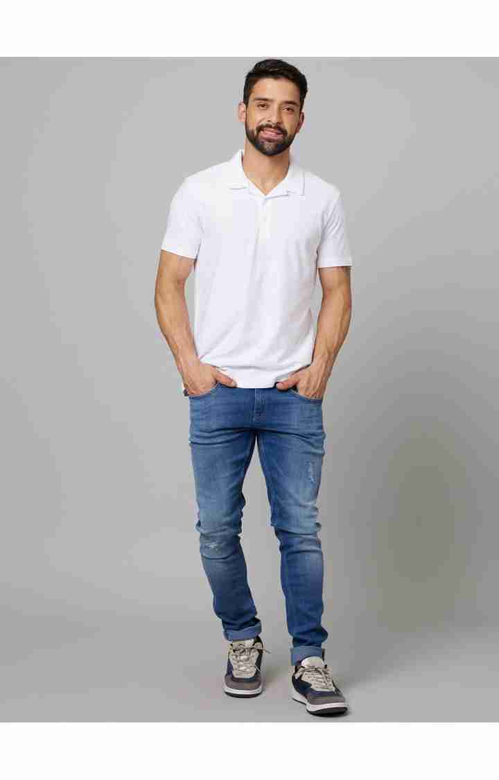 Blue Skinny Fit Jeans