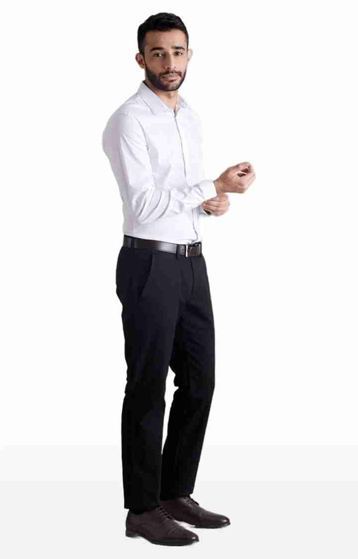 Black Slim Fit Trousers