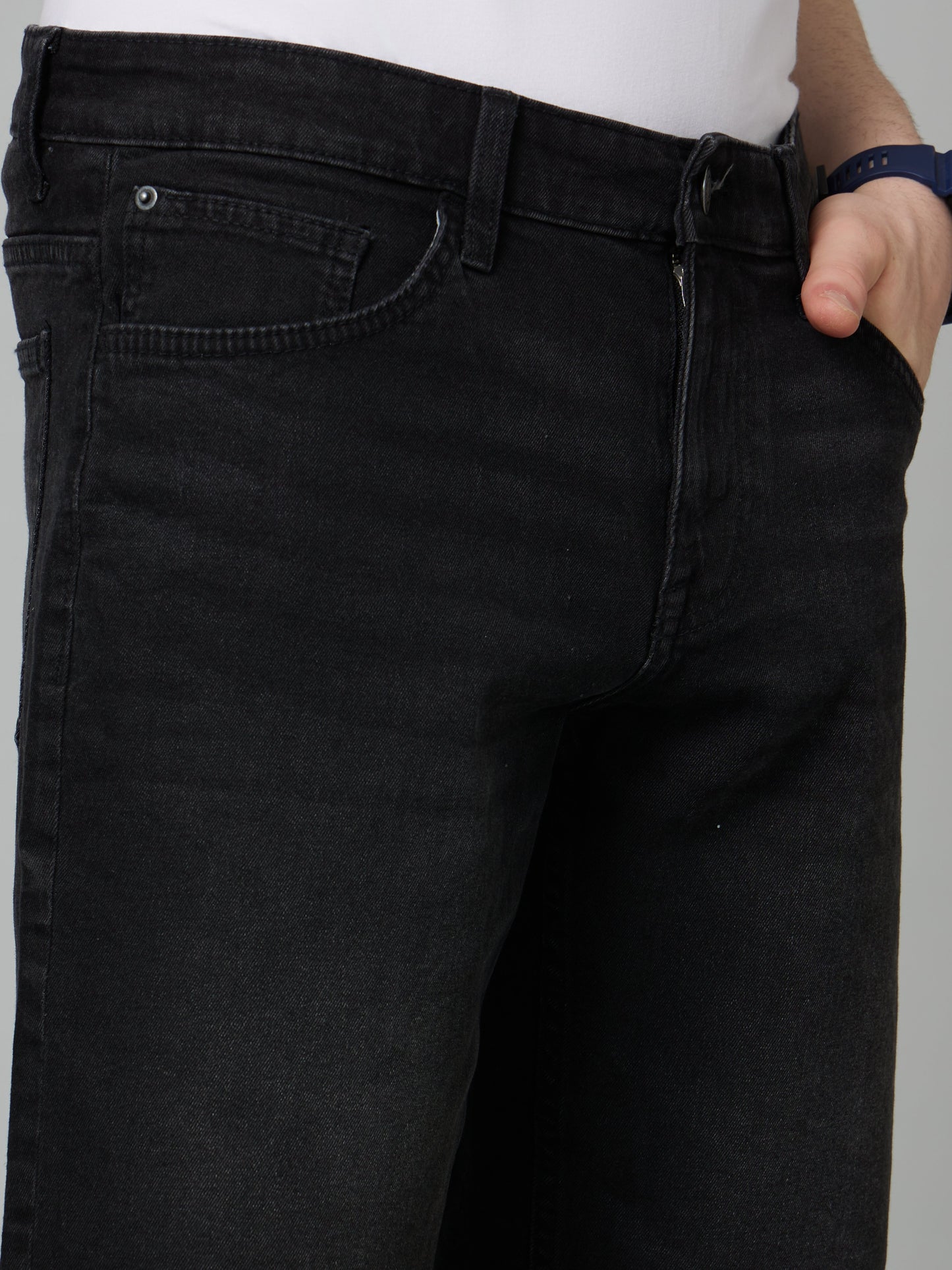 Celio* Men Black Solid Regular Fit Cotton Shorts