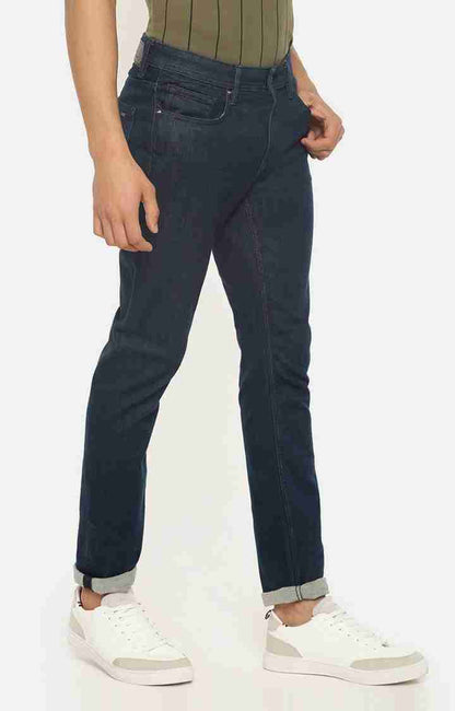 Navy Blue Slim Fit Jeans