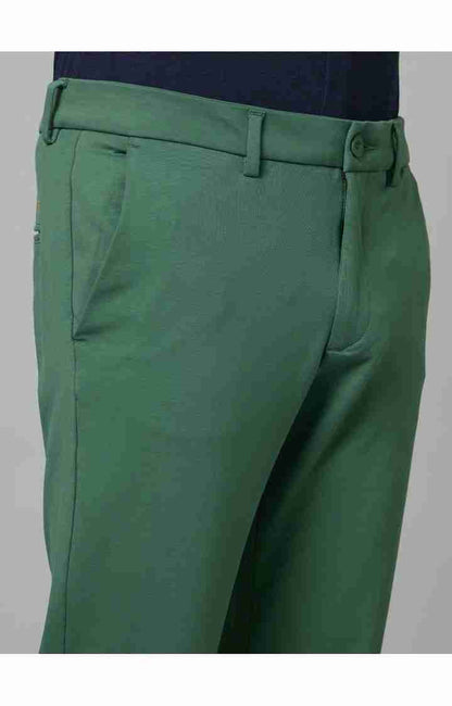 Green Slim Fit Trousers