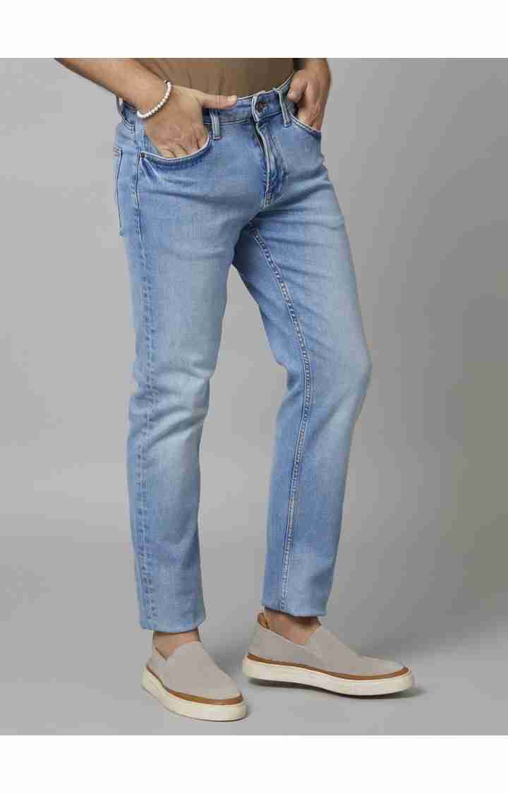 Blue Straight Fit Jeans