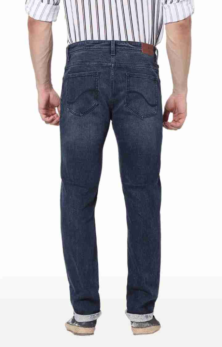 Blue Straight Slim Fit Premium Jeans