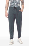 Celio* Cotton Jogger Fit Grey Trouser
