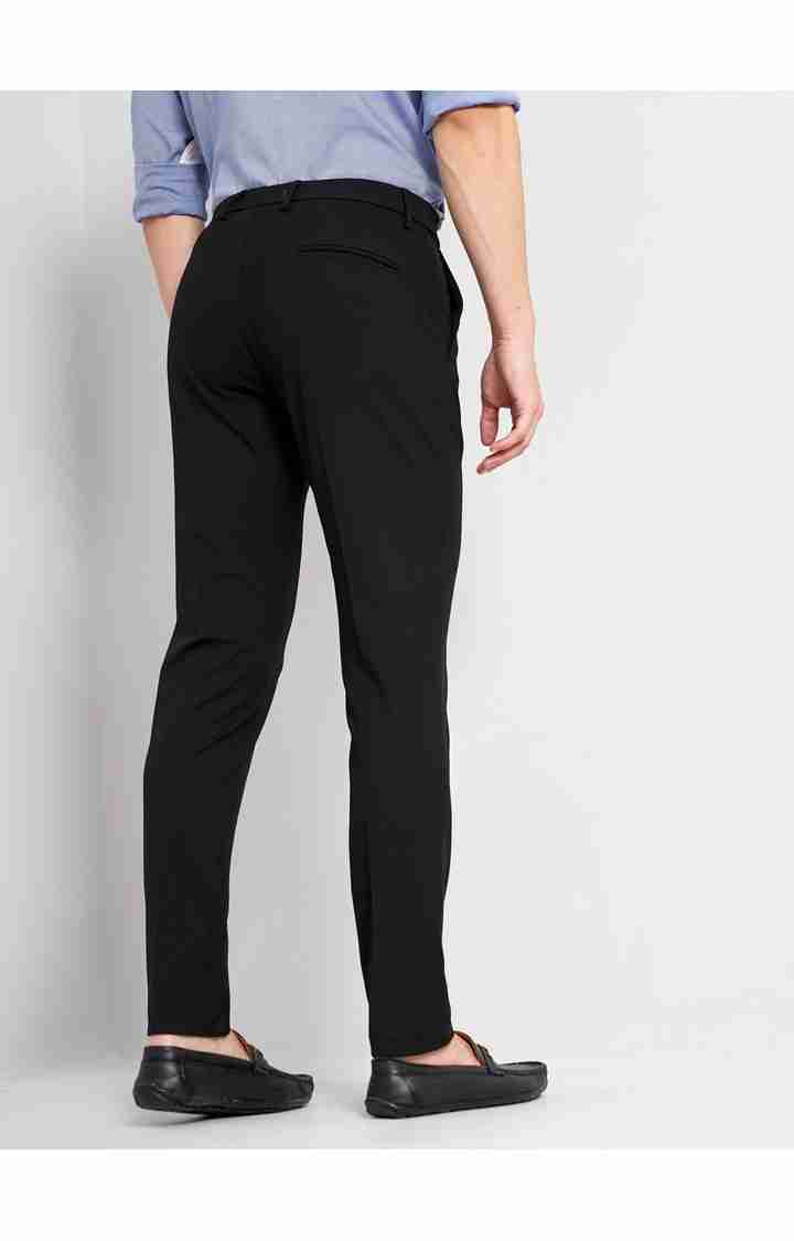 Black Slim Fit Trousers