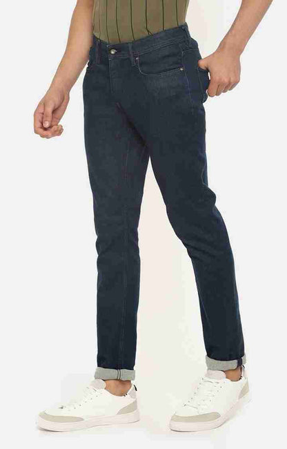 Navy Blue Slim Fit Jeans