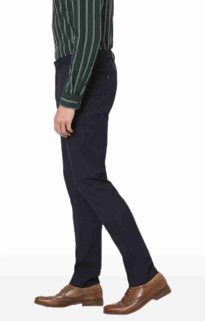 Navy Blue Tailored Trousers